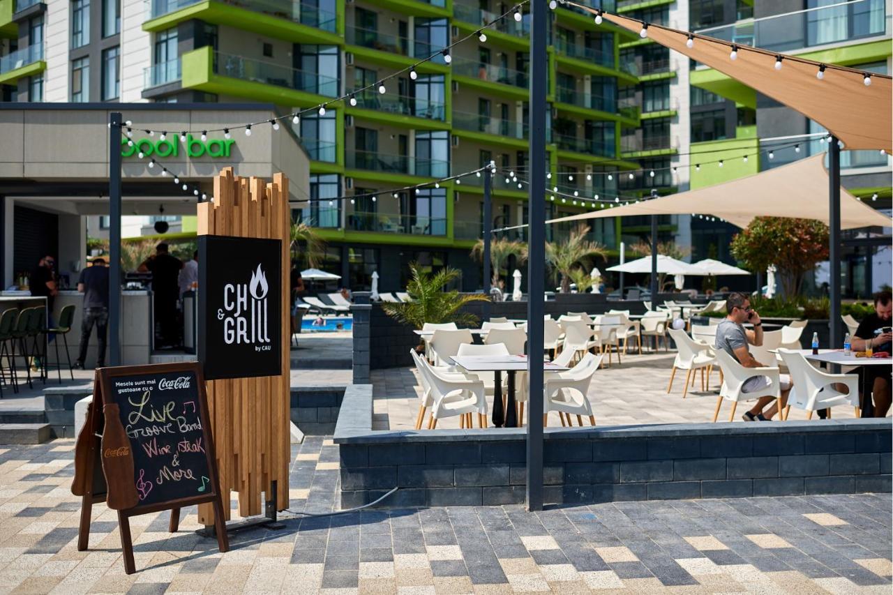 Sunfest Aparthotel Pool & Spa Mamaia Nord Navodari Dış mekan fotoğraf